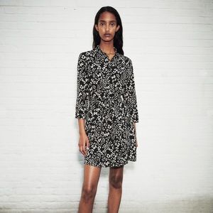 NWT - ZARA Long sleeve Miranda dress